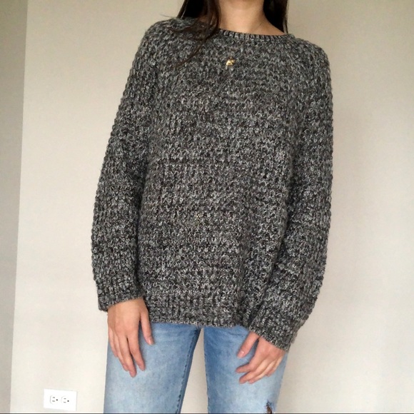 F21 Marled gray sweater - Picture 1 of 6